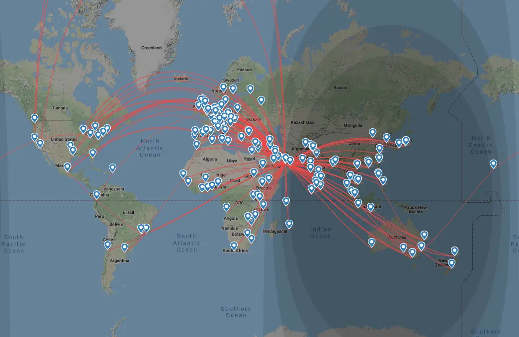 Emirates Suspends All Passenger Flights