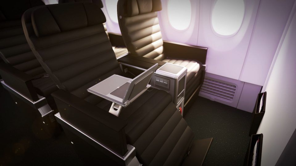 virgin australia business class