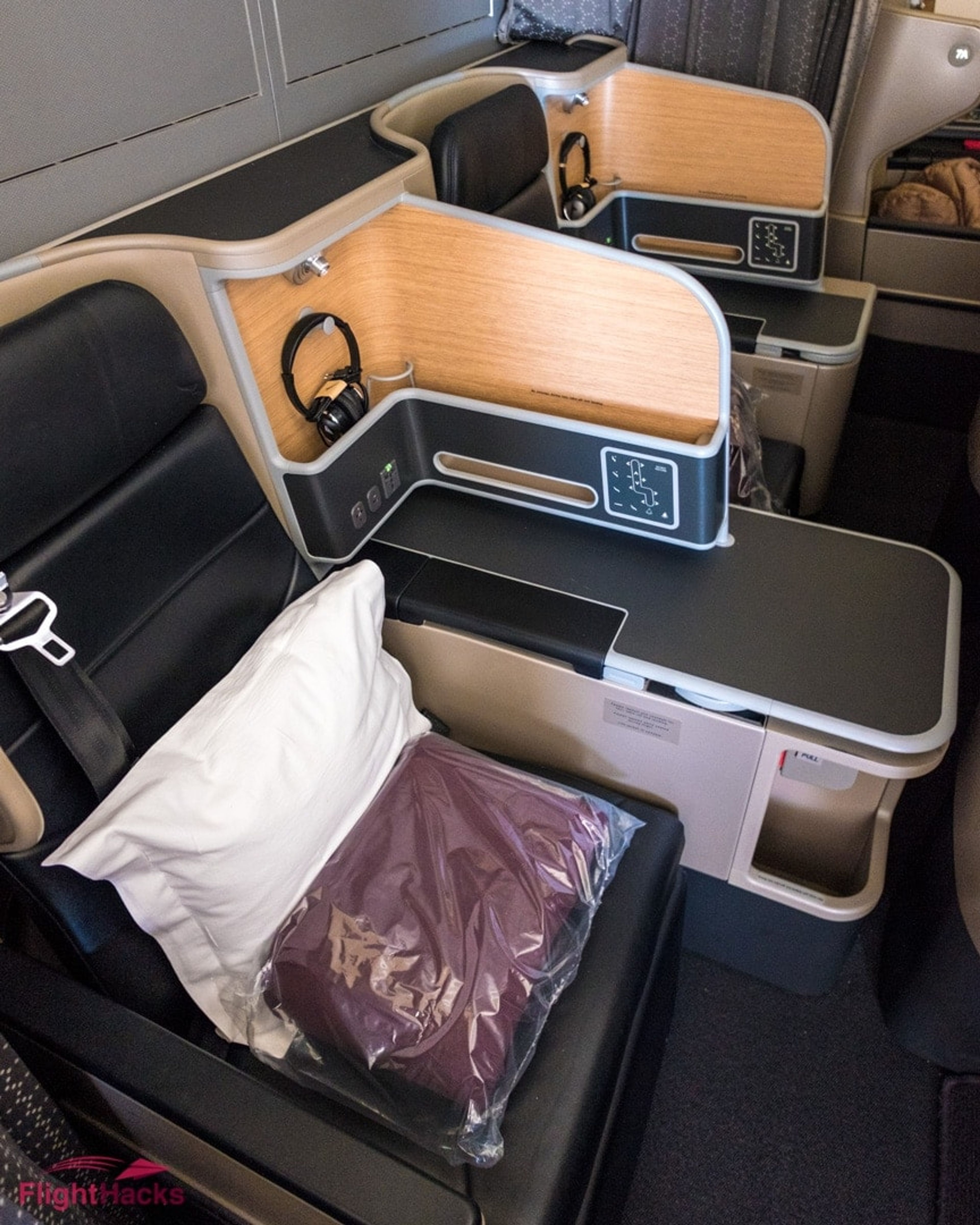 business class seat