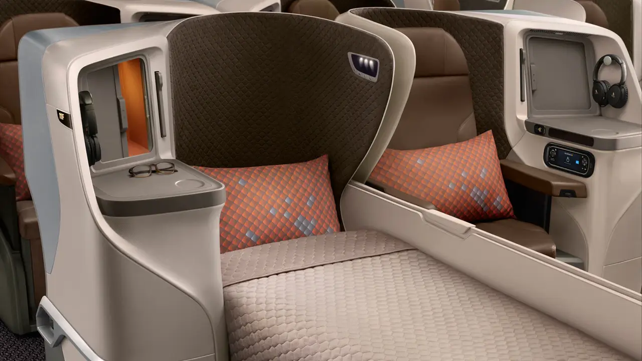 Singapore Airlines Regional A350 Business Class