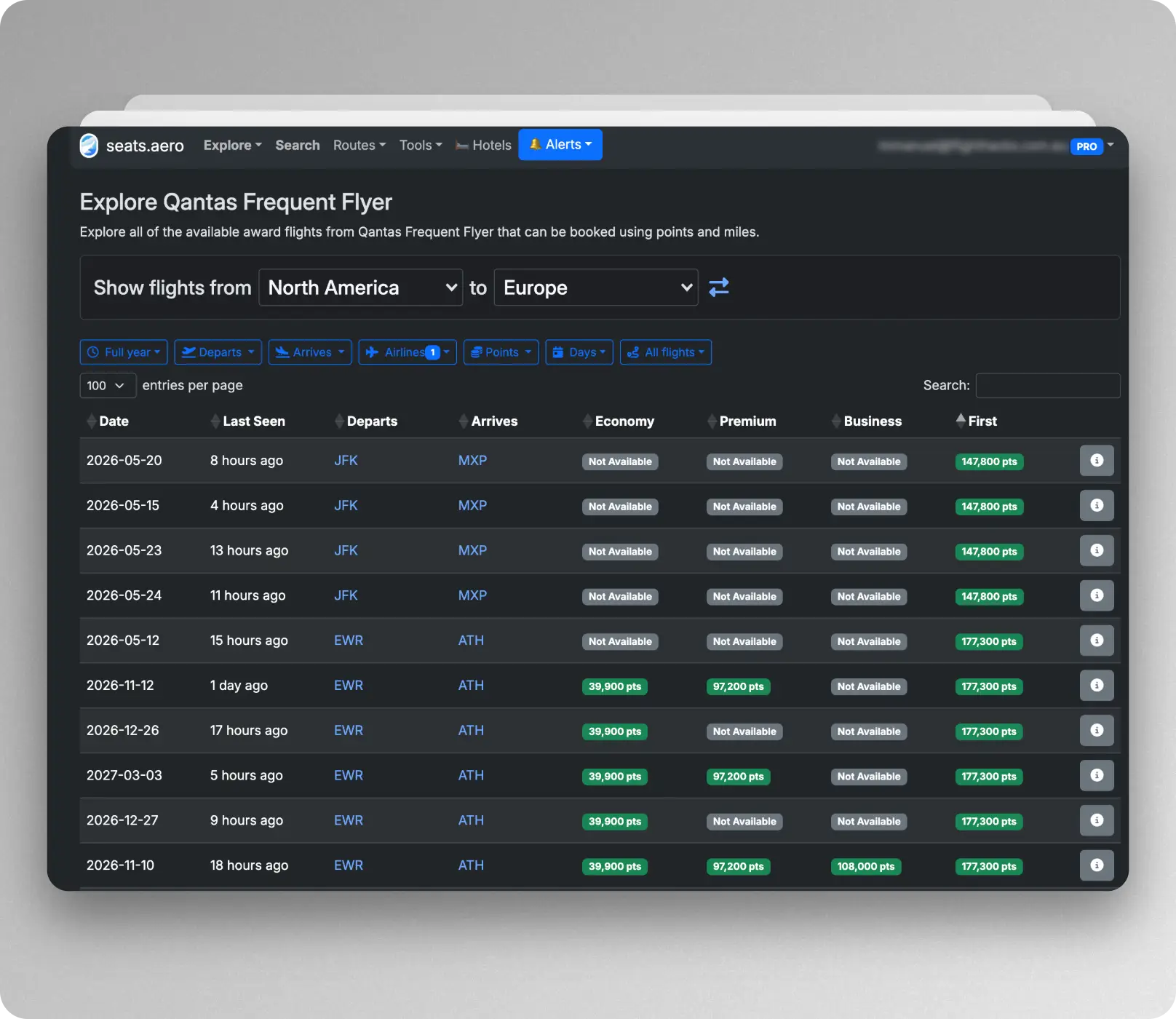 US fifth freedom to Europe with Emirates in first class is back