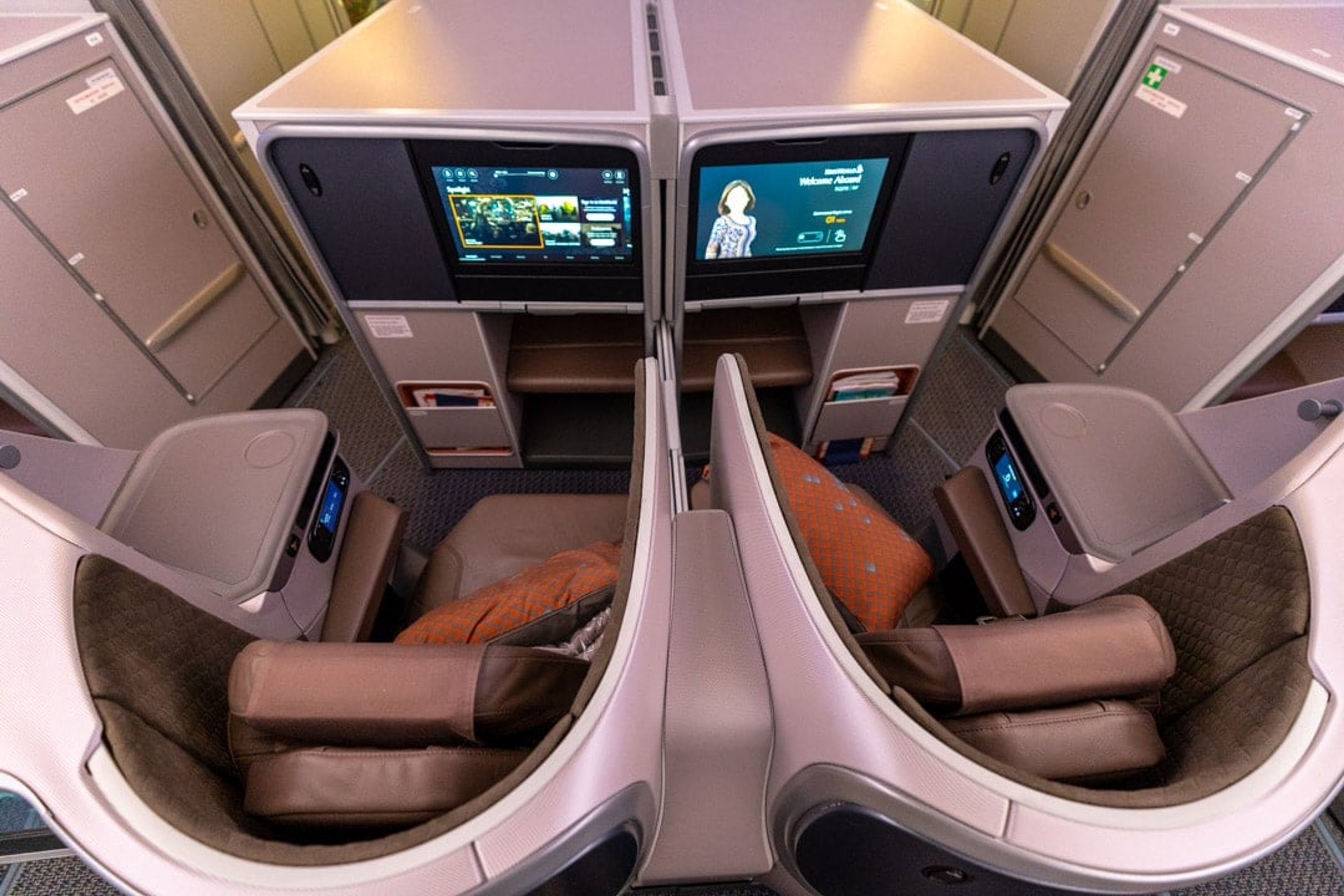 business class seat