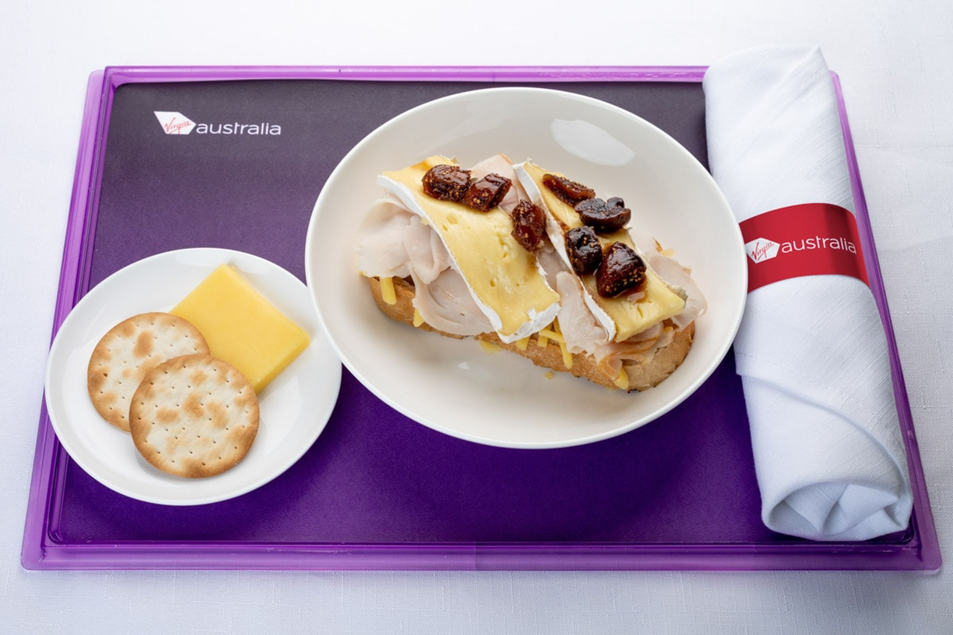 Lunch Virgin Australia New Business Class Menu 2