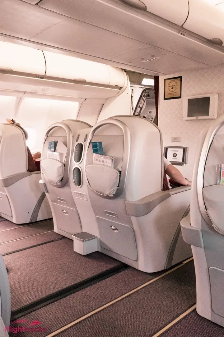 business class seat