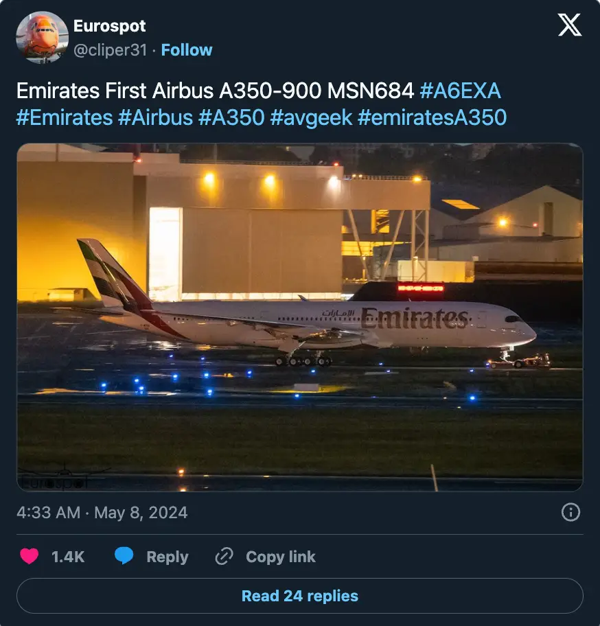 emirates on twitter