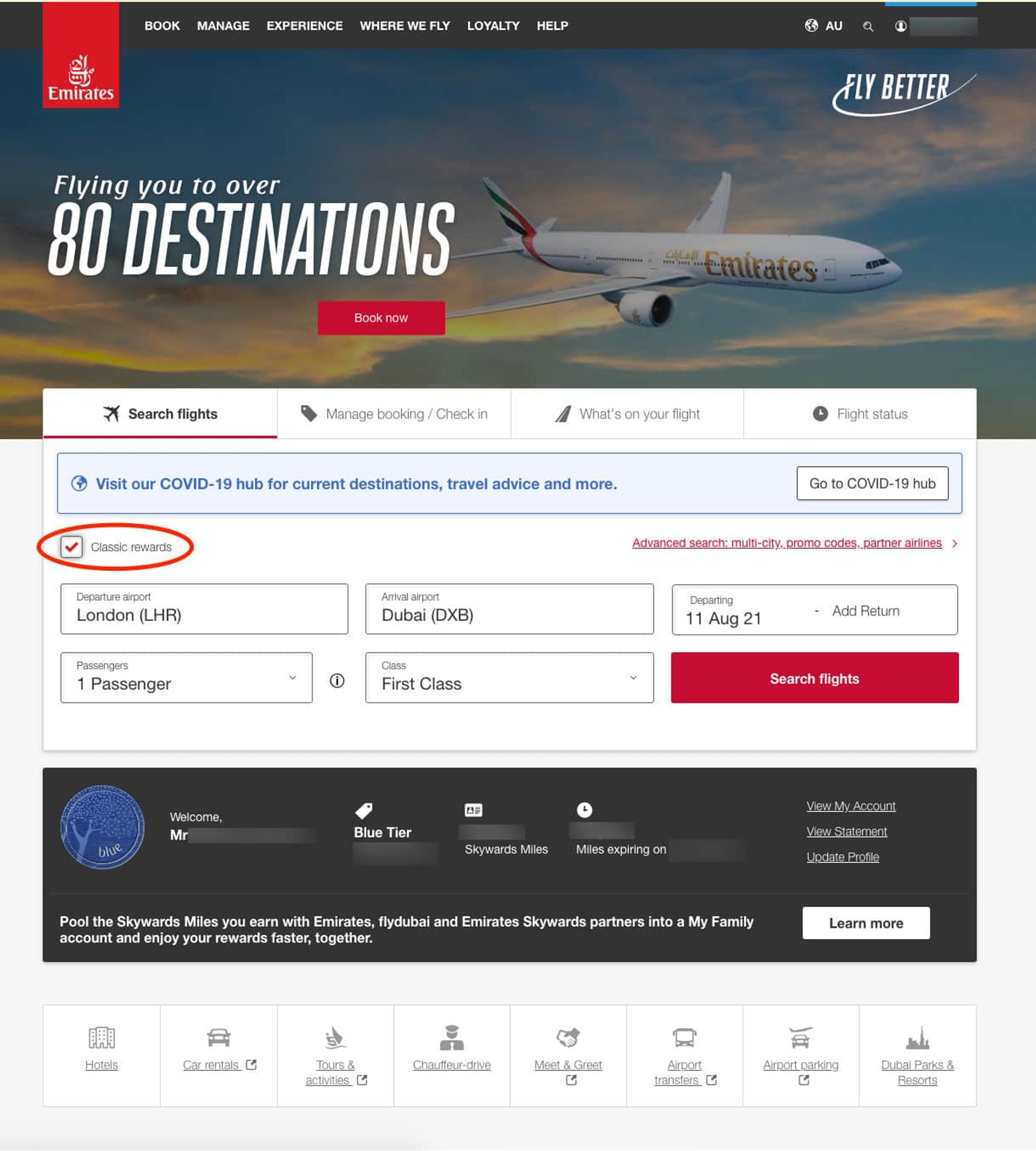 Emirates Skywards Ultimate Guide