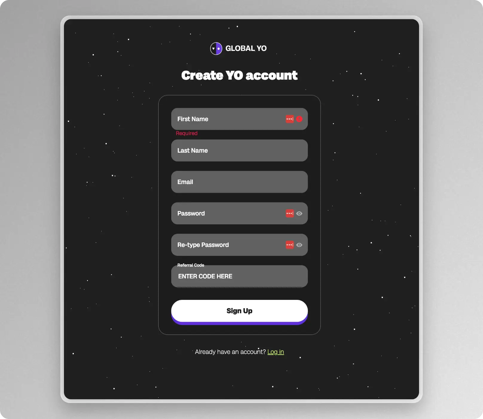 How to use Global YO promo code