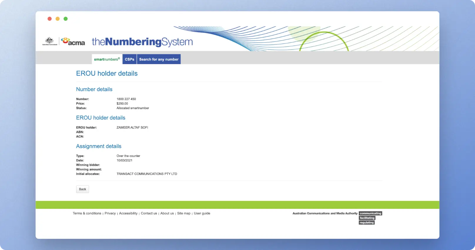theNumberingSystem