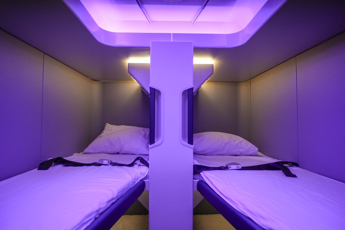 We Tried Air New Zealand's Skynest Bunk Beds
