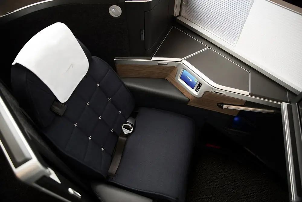New British Airways Business Class Revealed Flat Bed