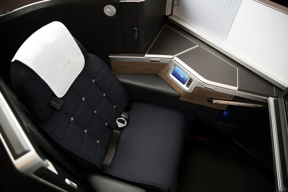 New British Airways Business Class Revealed Flat Bed