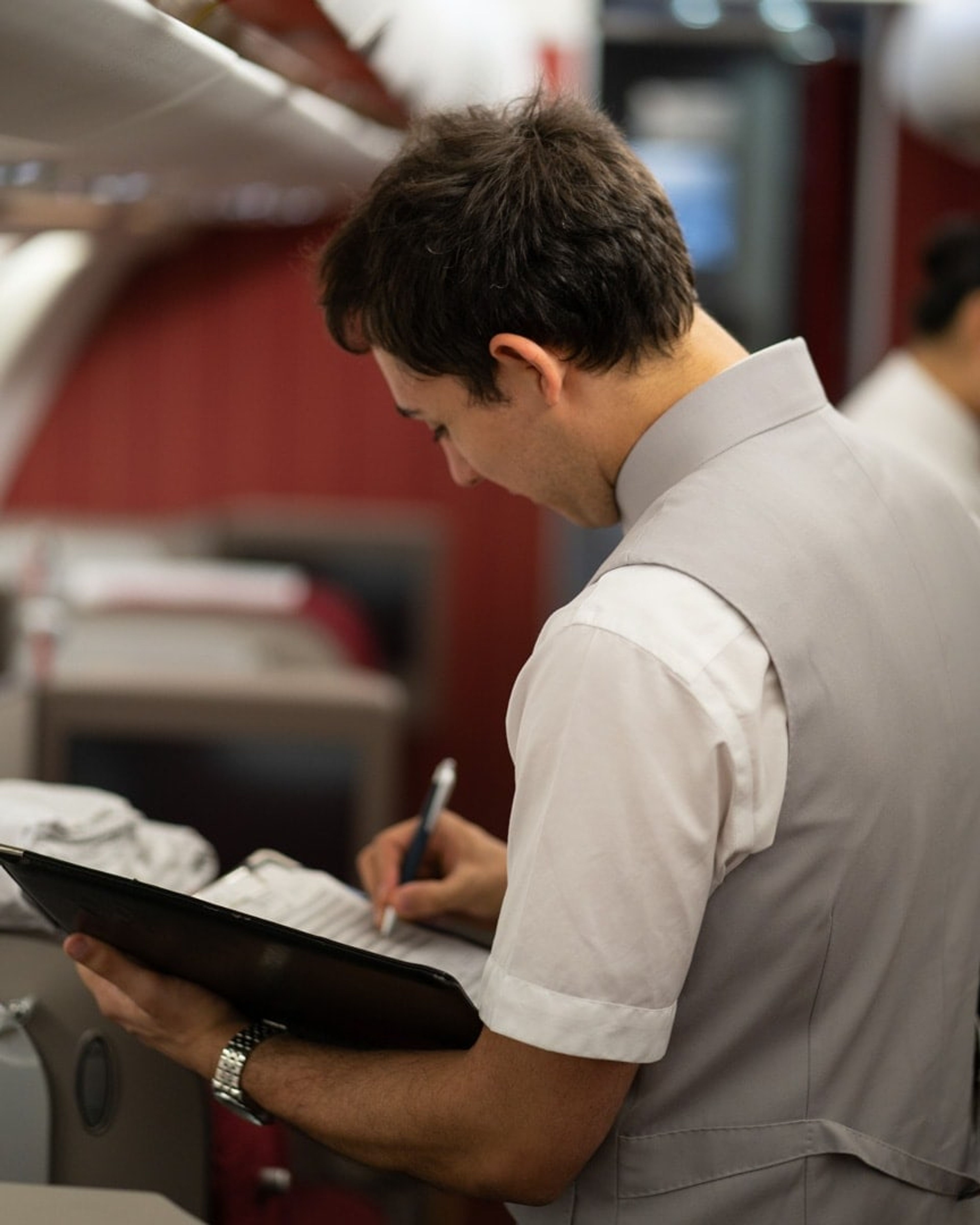 Male Flight Attendant