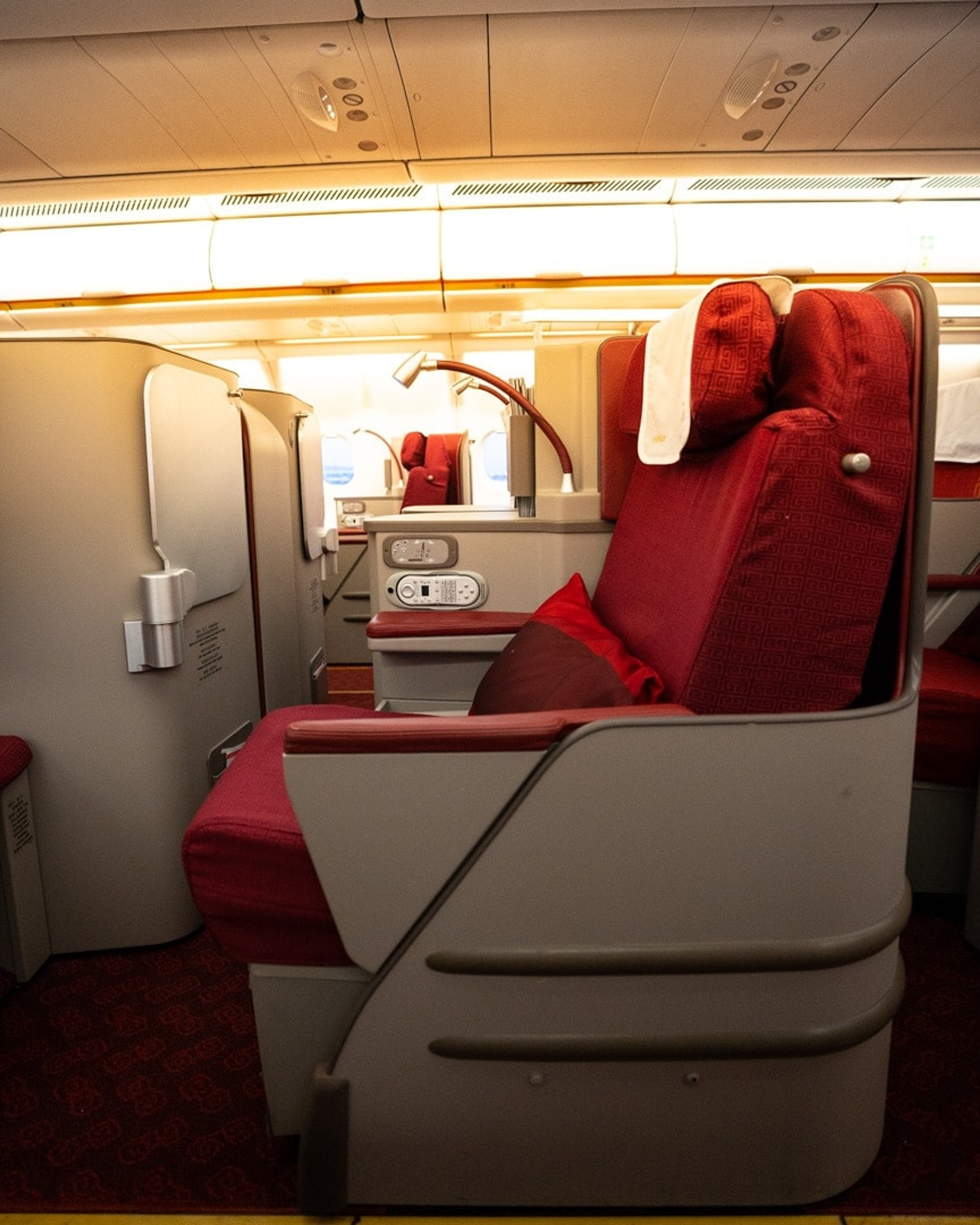 business class seat