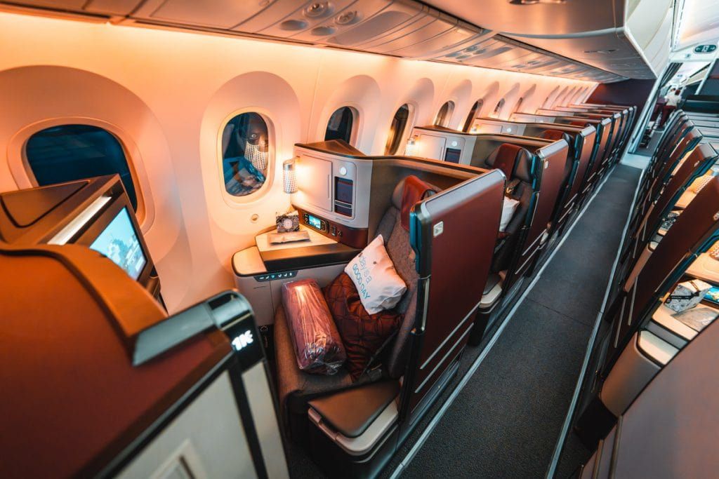 Velocity Points can be used to book Qatar Business Class
