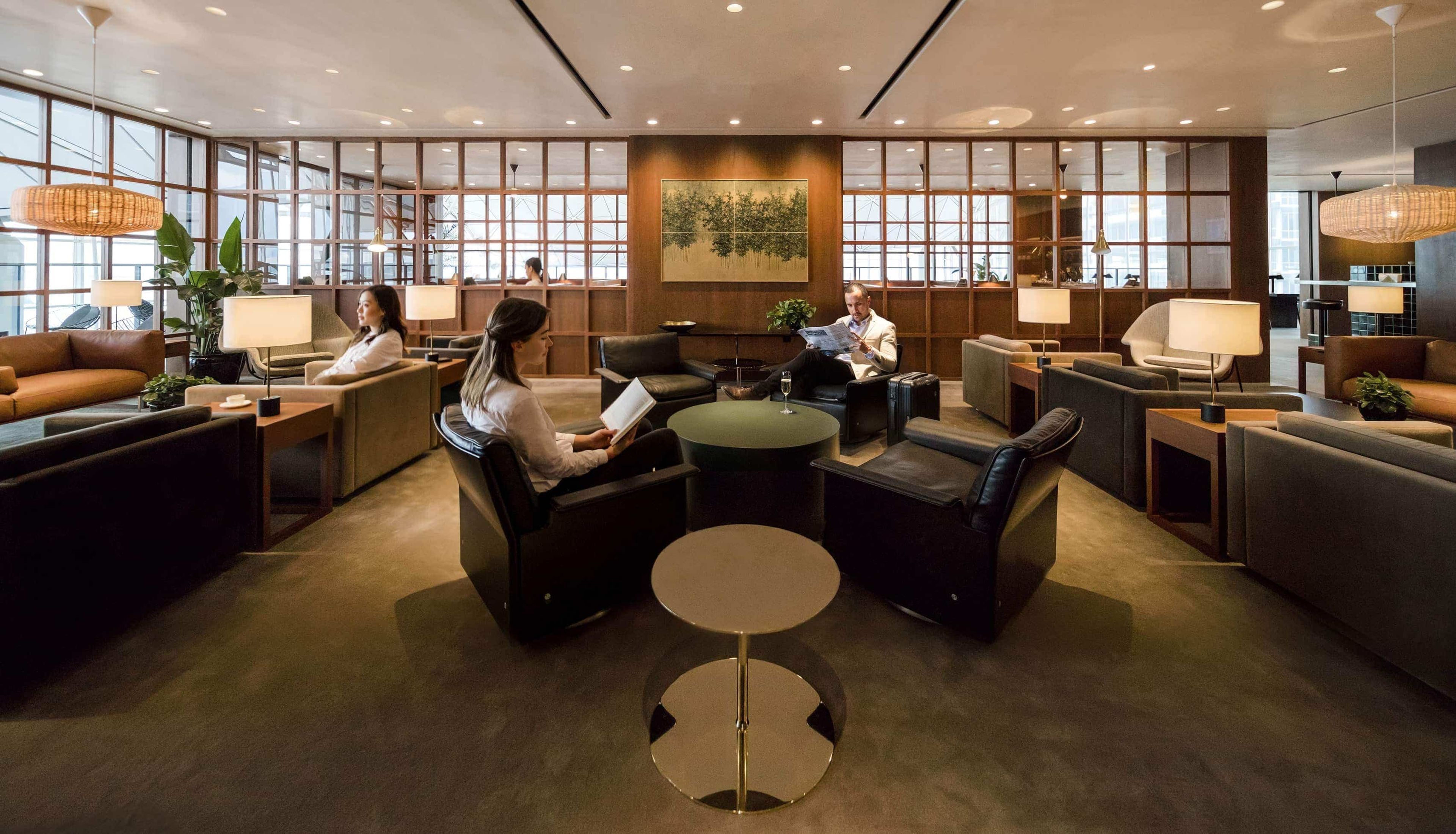 Cathay Pacific's New Lounge The Deck