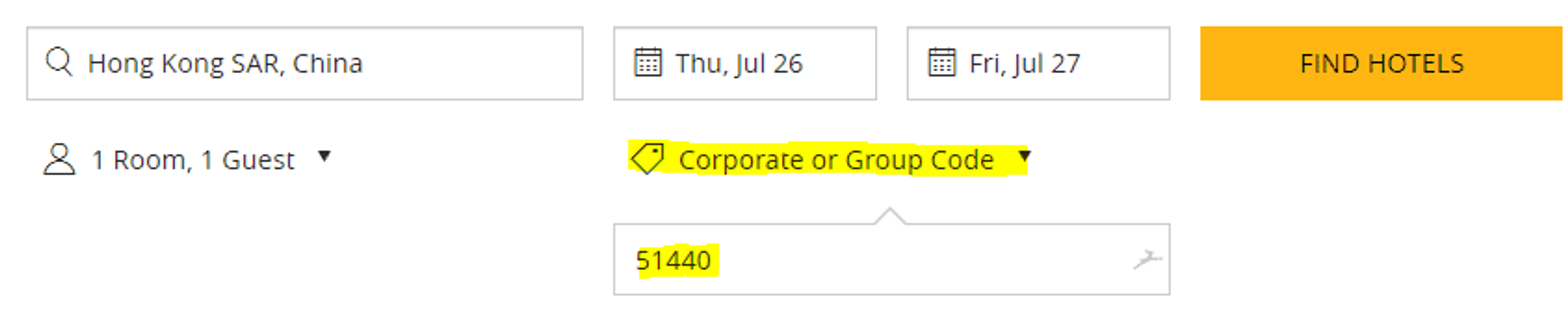 How to find points in hyatt website