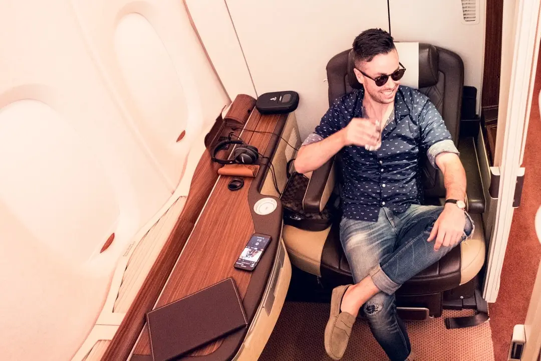 Passenger sitting`