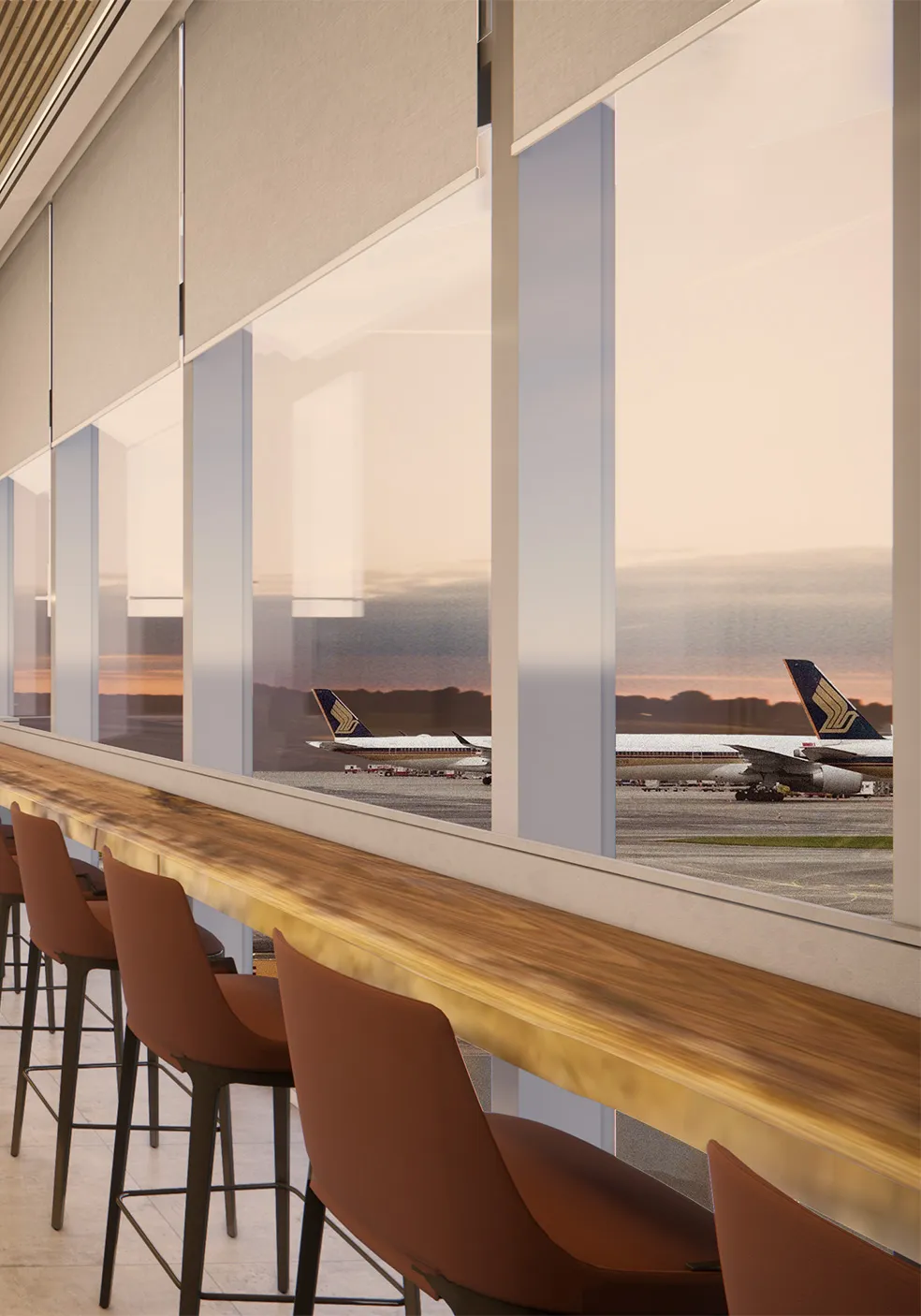 Melbourne Singapore Airlines lounge