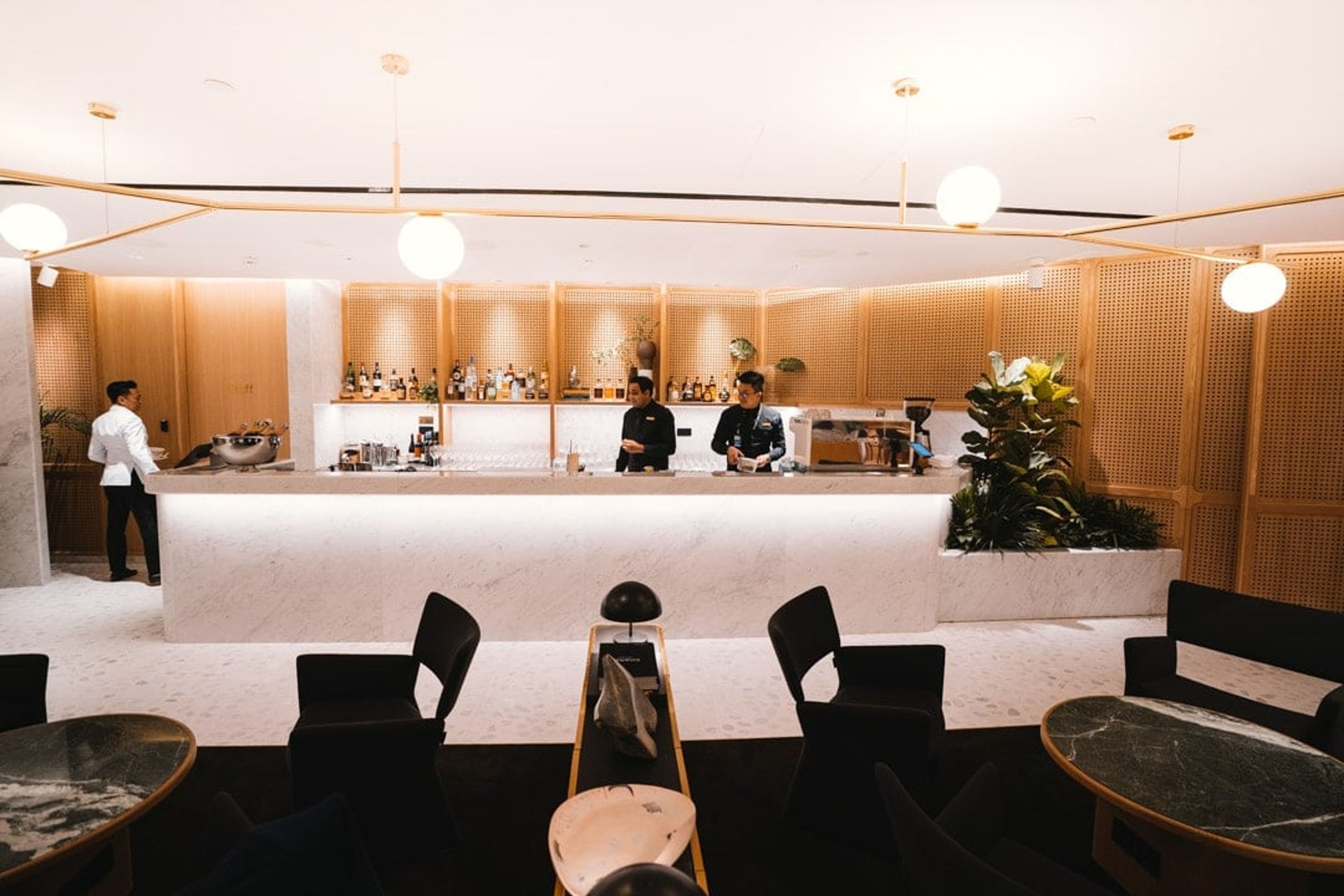 Qantas First Class Lounge Singapore