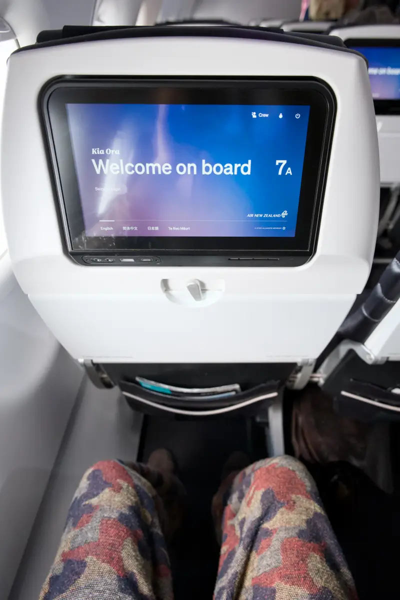 Air New Zealand A320neo economy review
