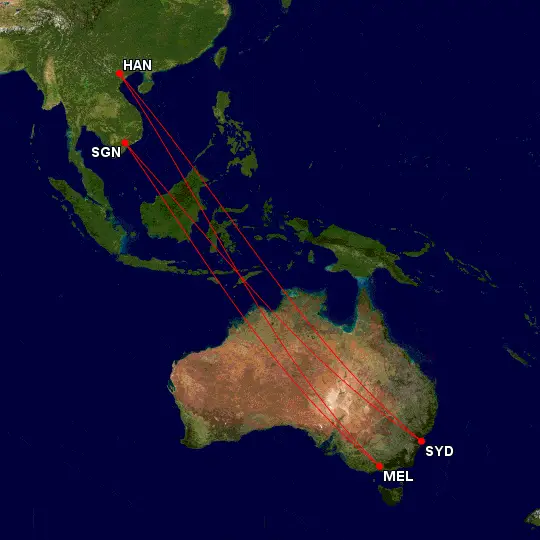 Map Flights