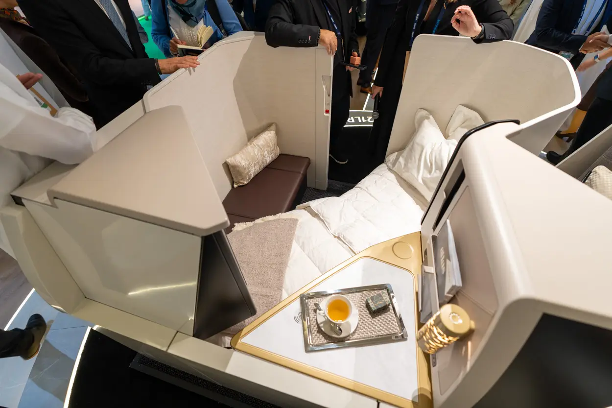 Etihad new first class seat