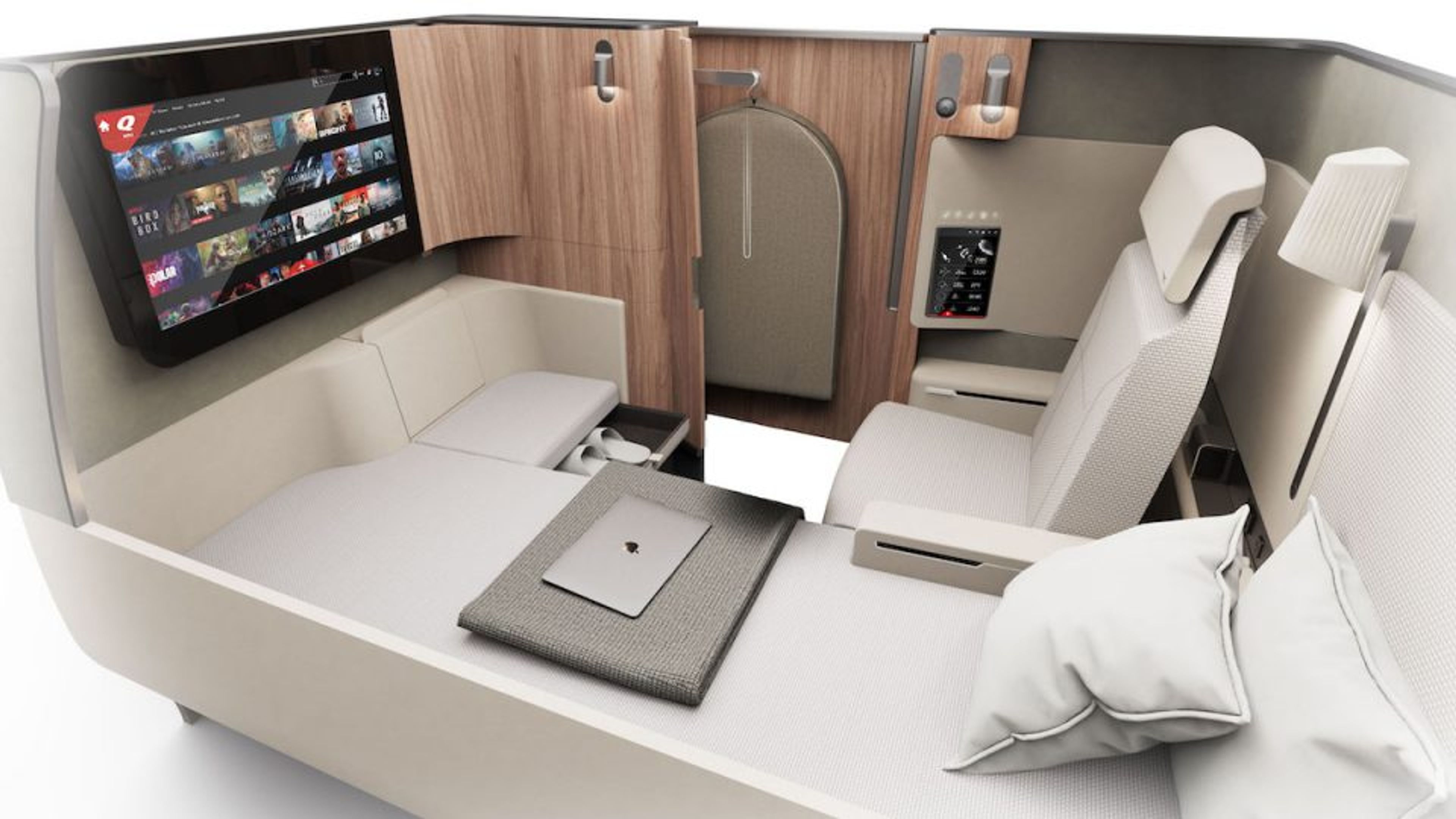 We Explore Qantas’ All-New A350 First And Business Cabin Prototypes