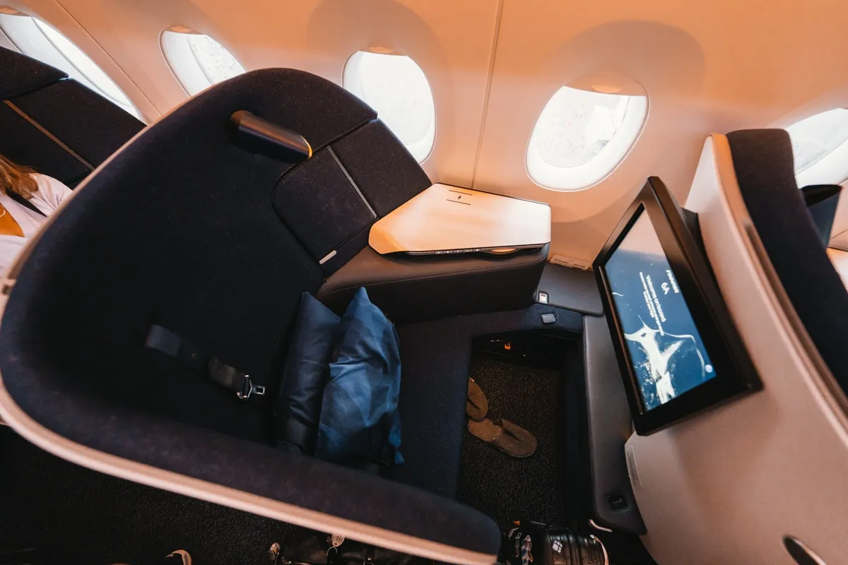 Finnair Business Class onboard A350-900