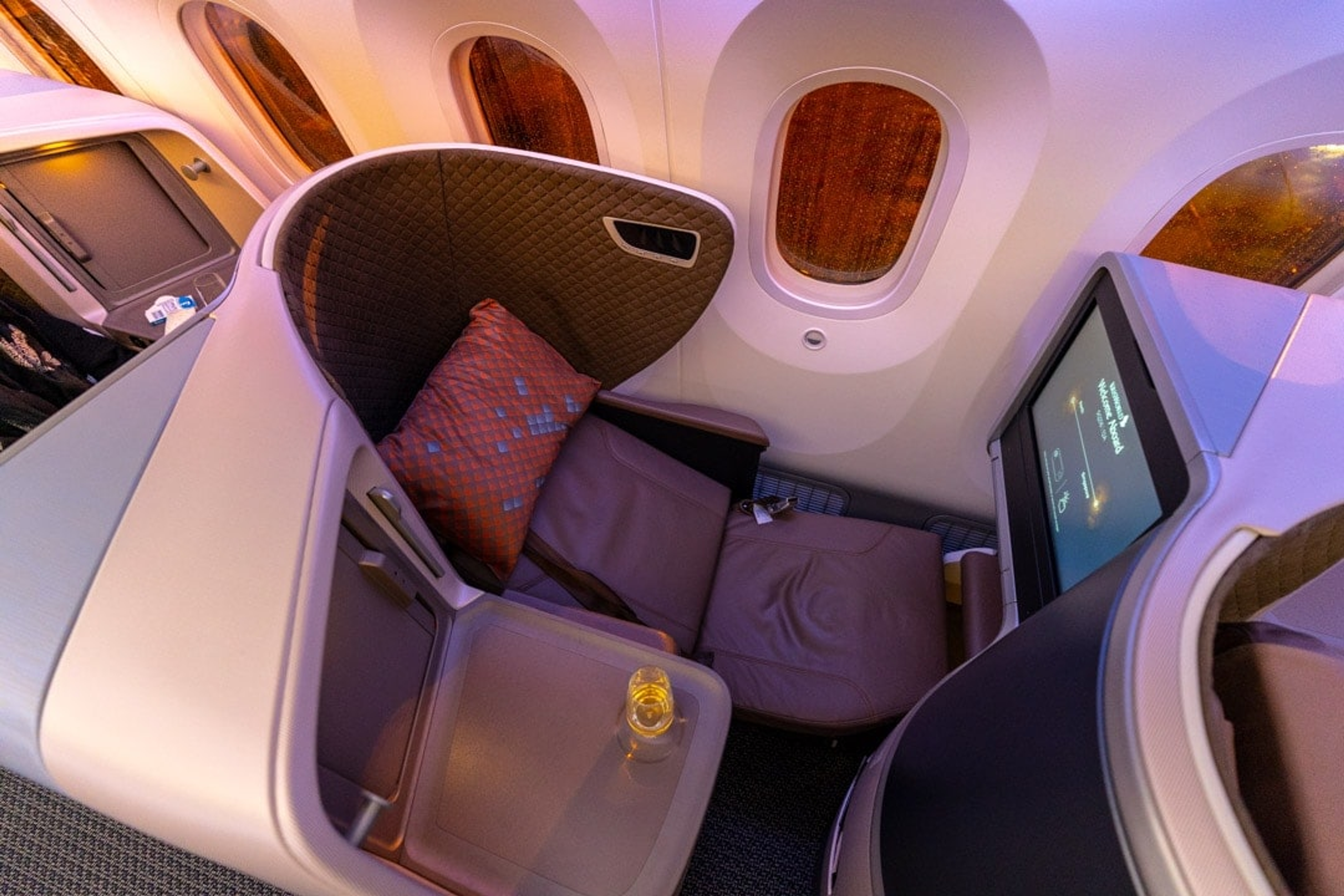 business class seat