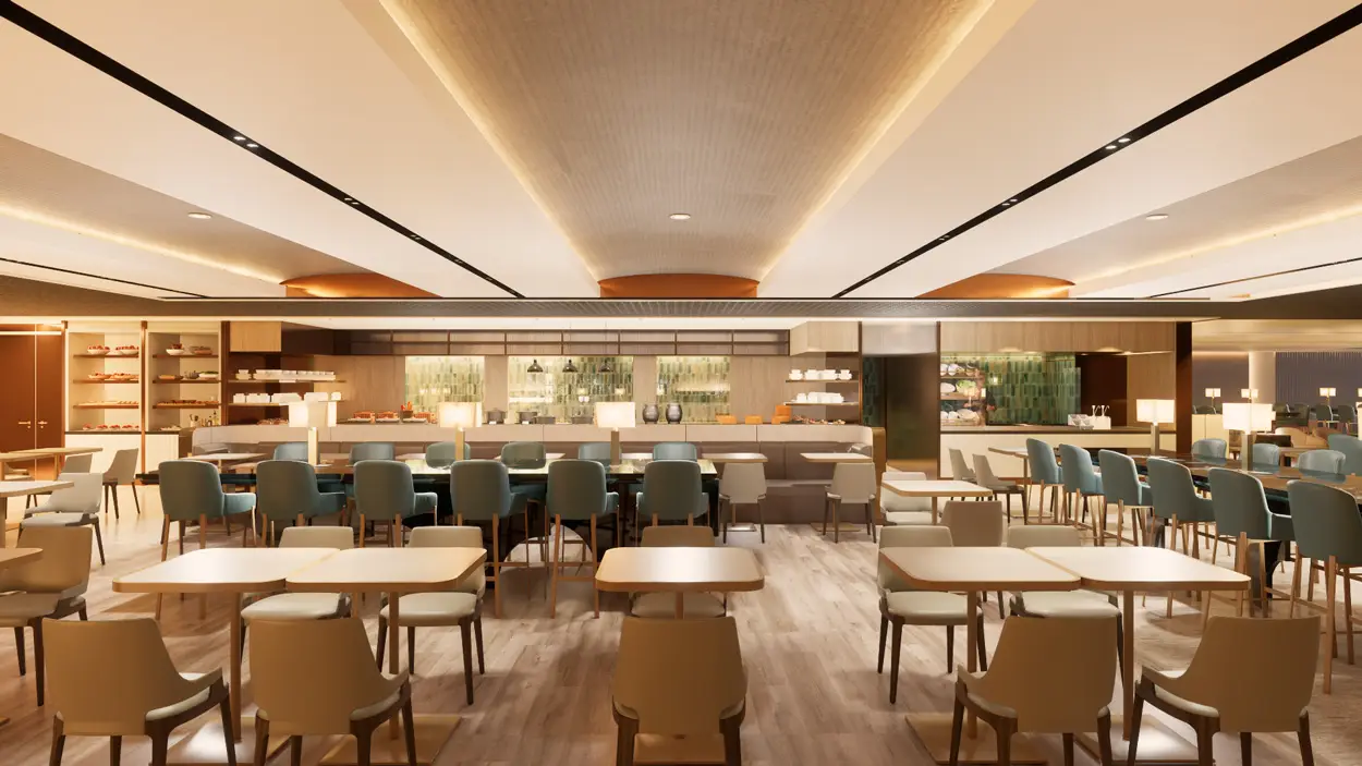 New Singapore Airlines Gold Lounge T2