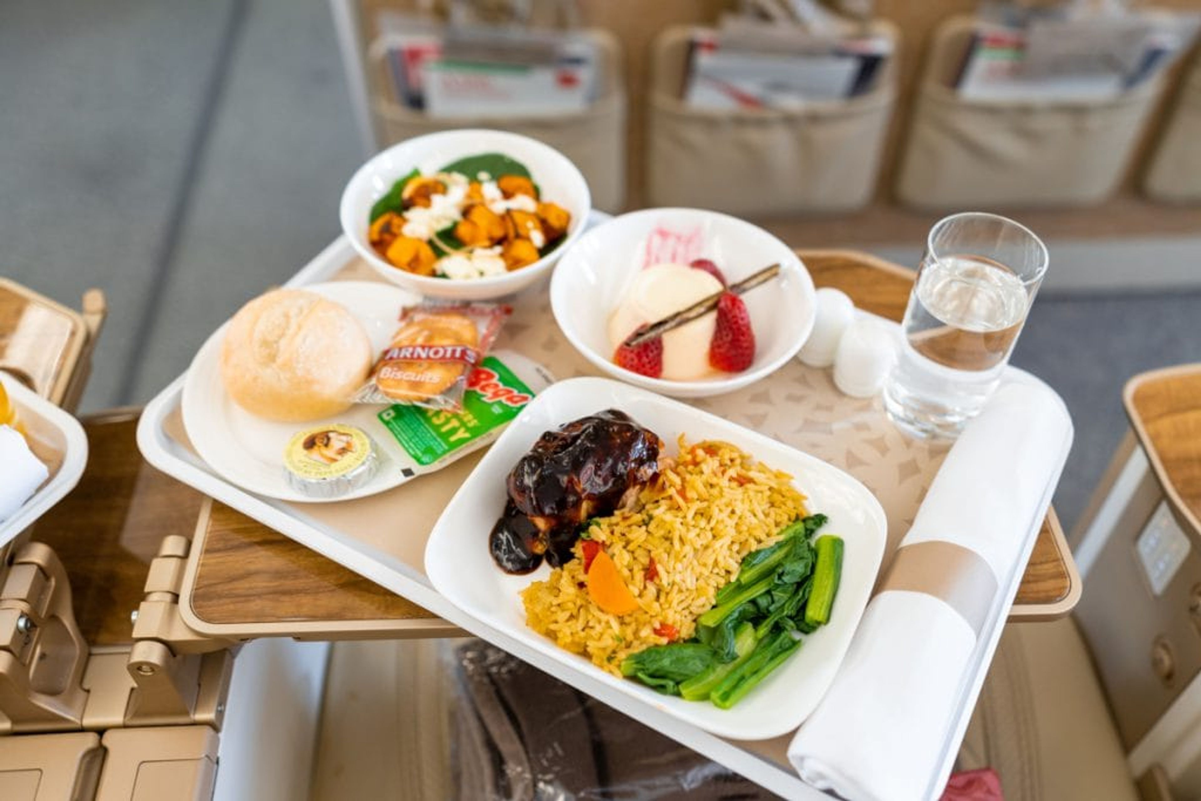 Emirates Premium Economy Food And Beverage 3