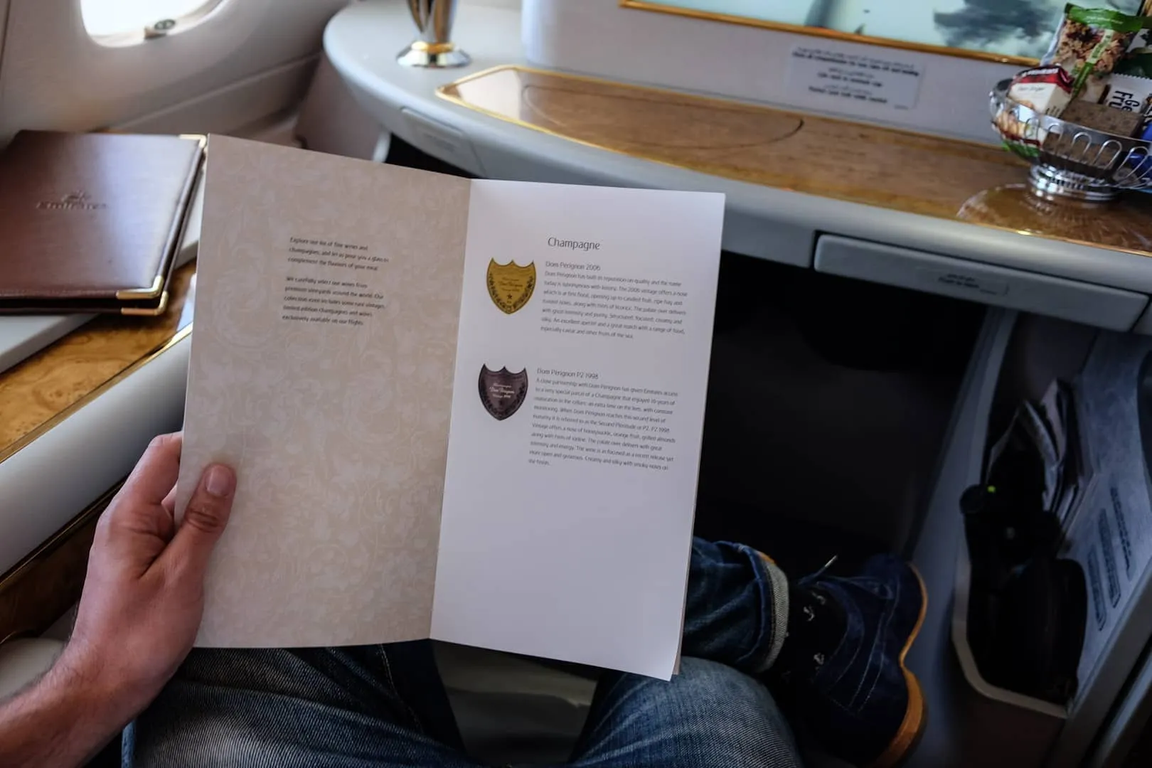 passenger on the seat