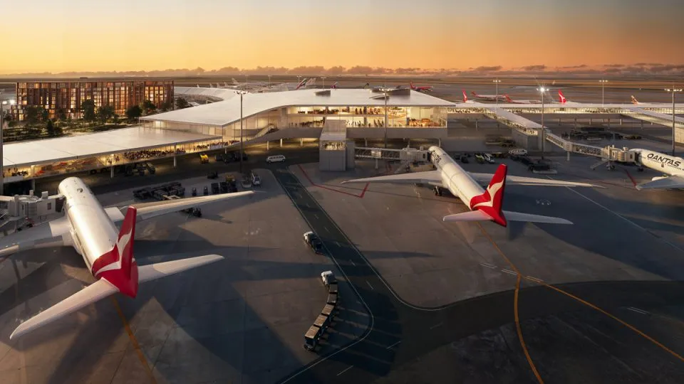 Perth Airport Drops $3b On New Qantas Terminal