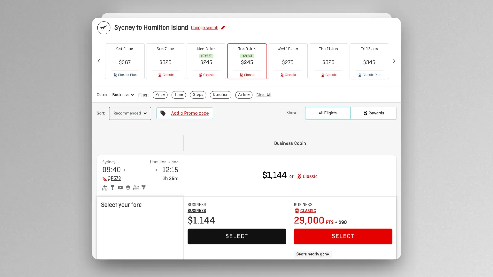 Business class to Hamilton Island thanks to your health insurance!