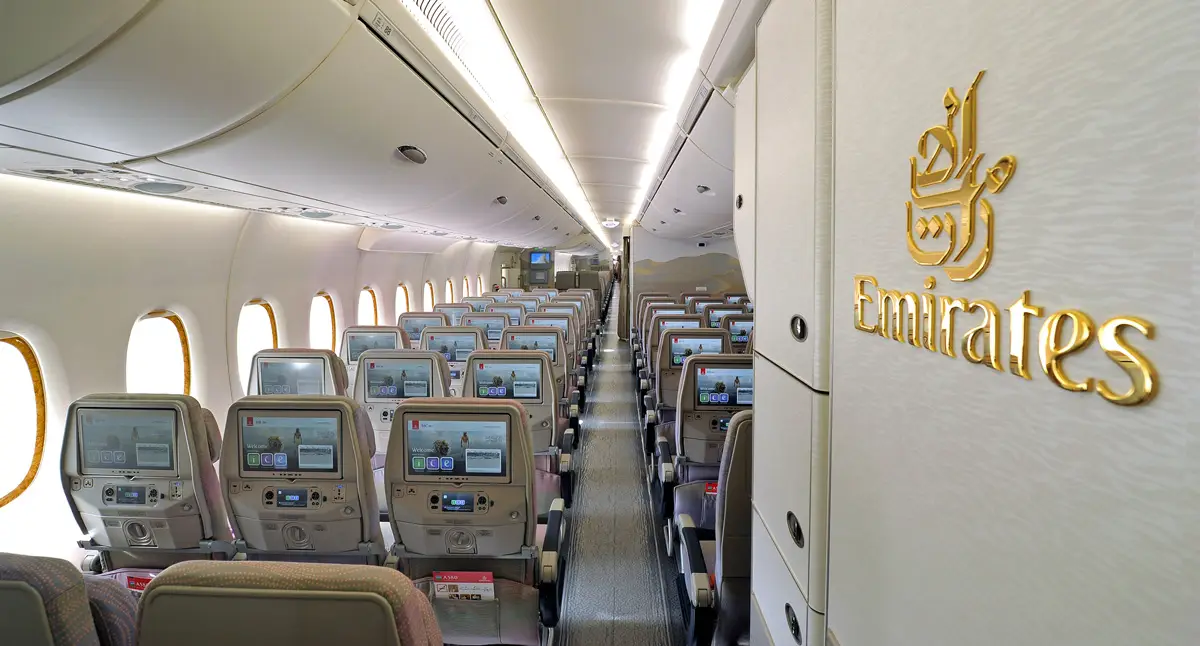 Emirates economy class