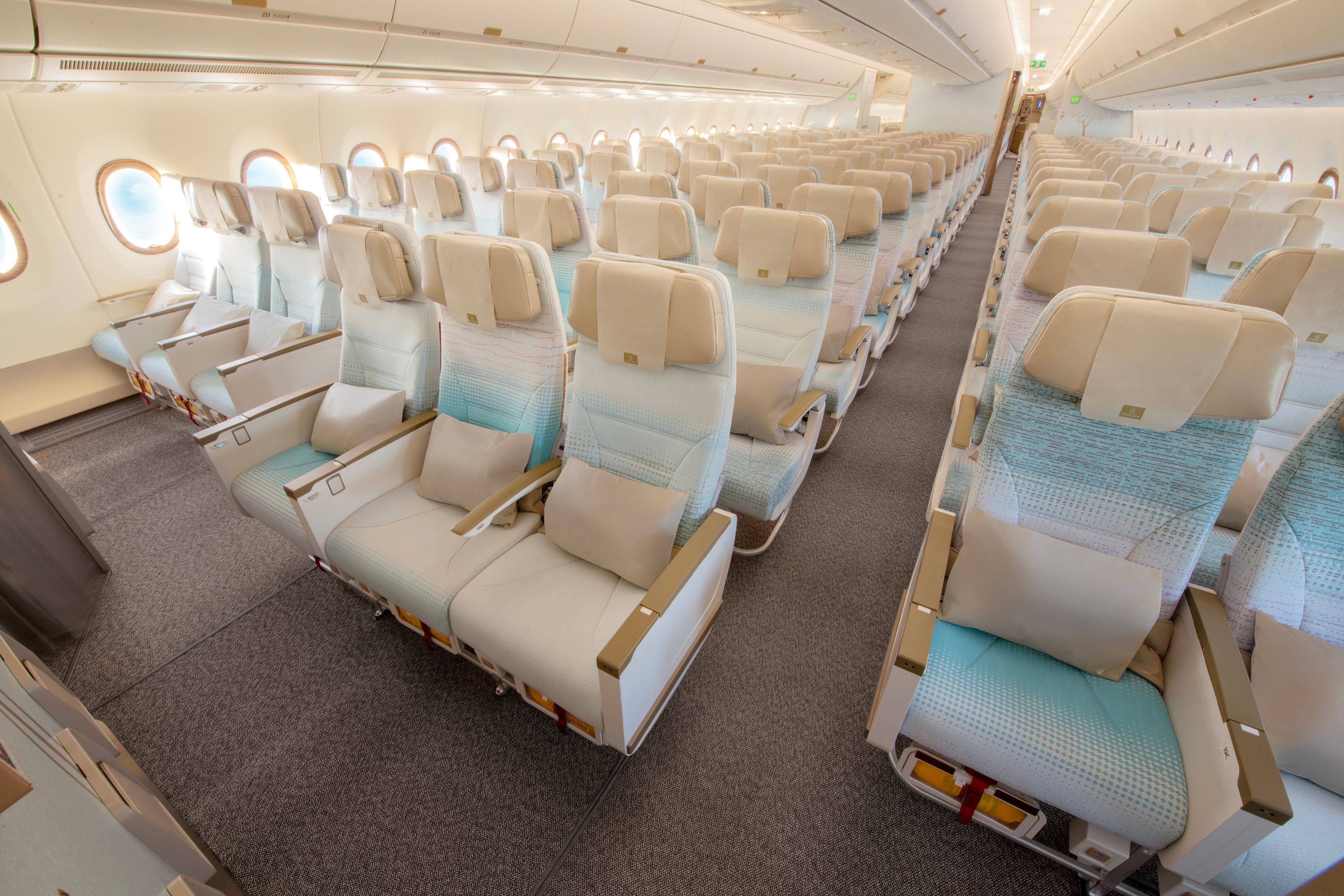 Emirates A350 Economy Class seat