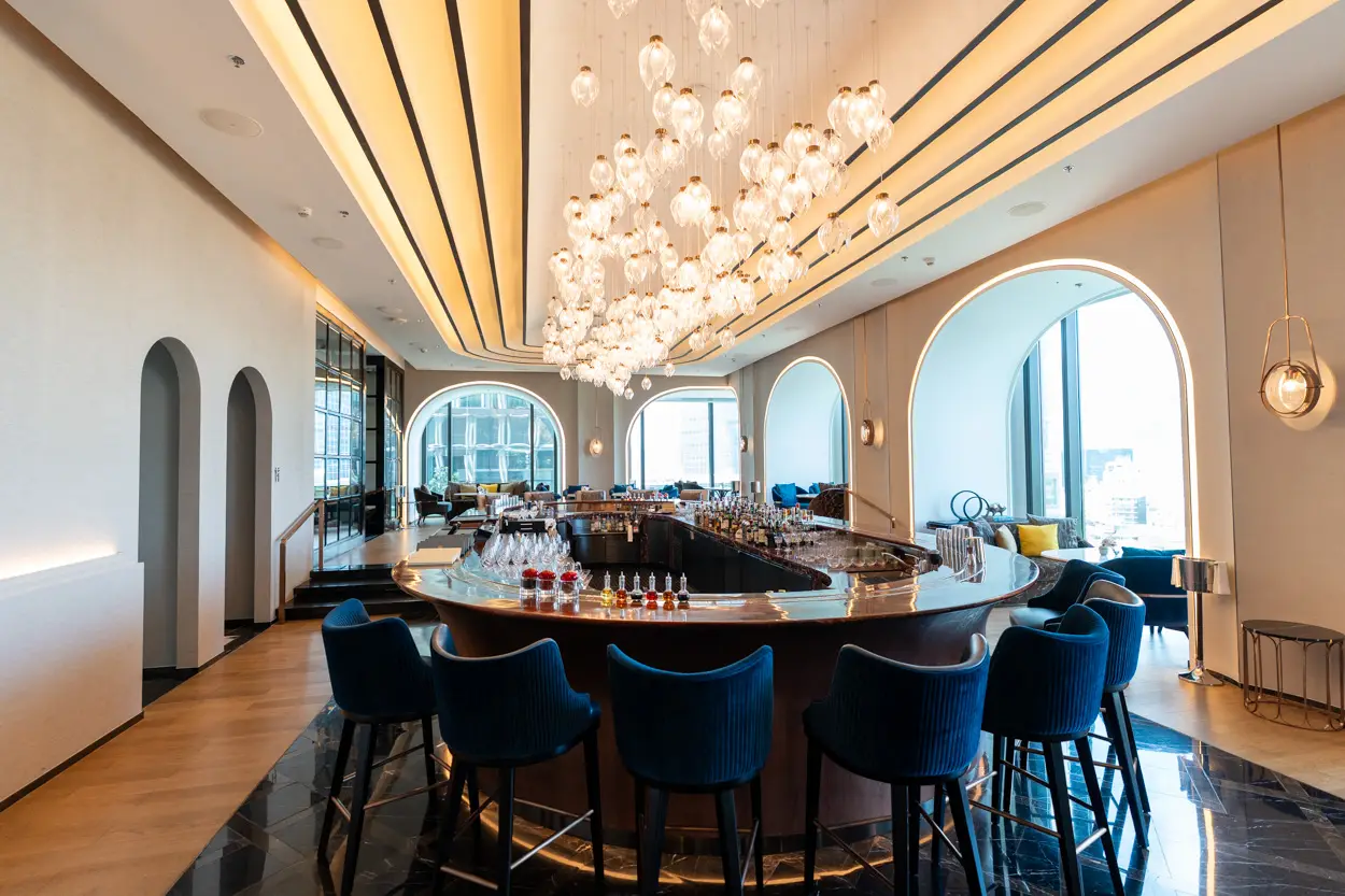 The Ritz Carlton Bangkok lobby bar