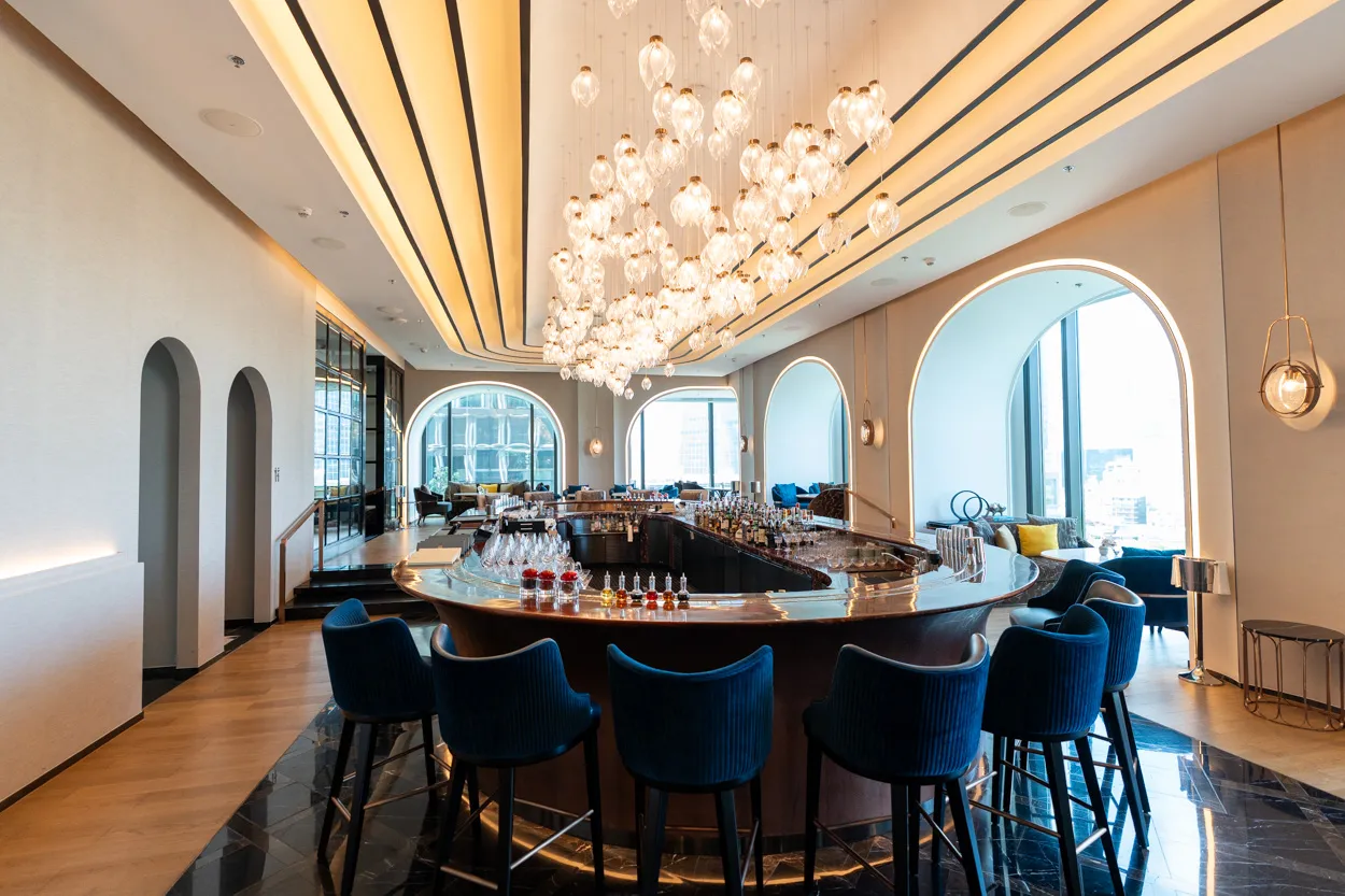 The Ritz Carlton Bangkok lobby bar