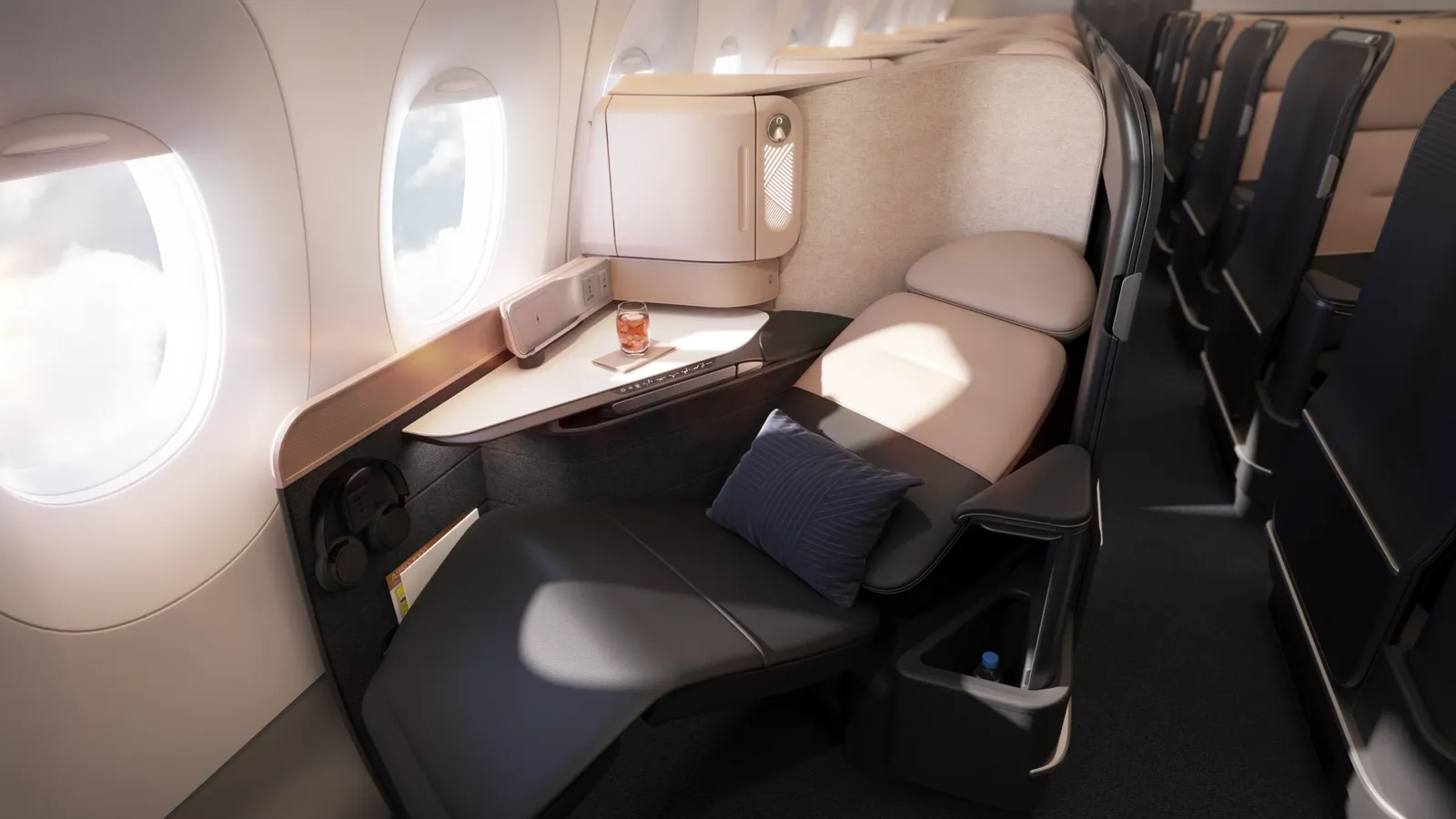 Thai Airways new VantageNOVA business class