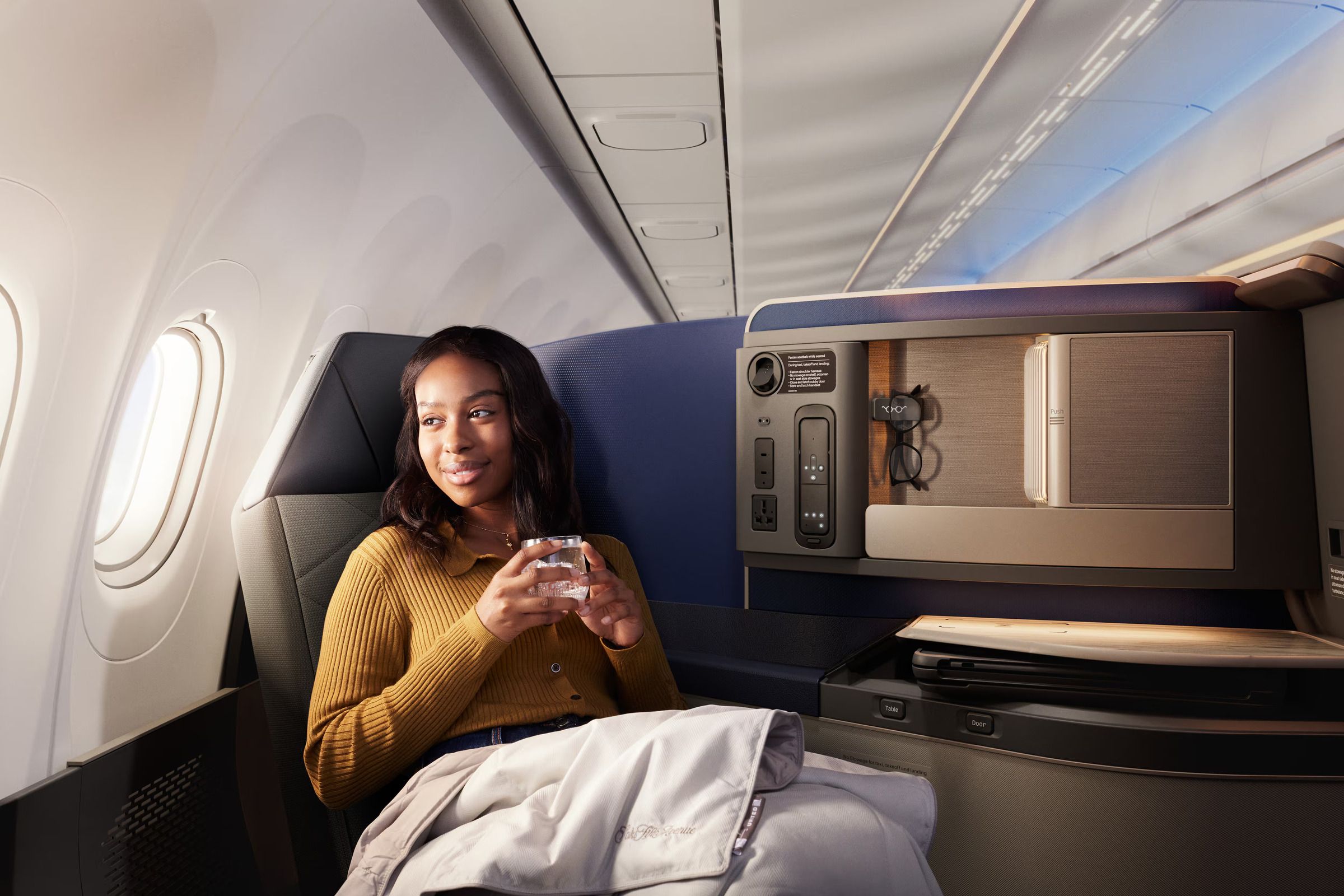 United A321 Polaris Business