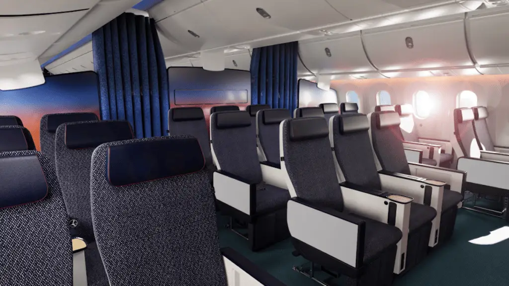 LOT 787 Premium Economy Recaro