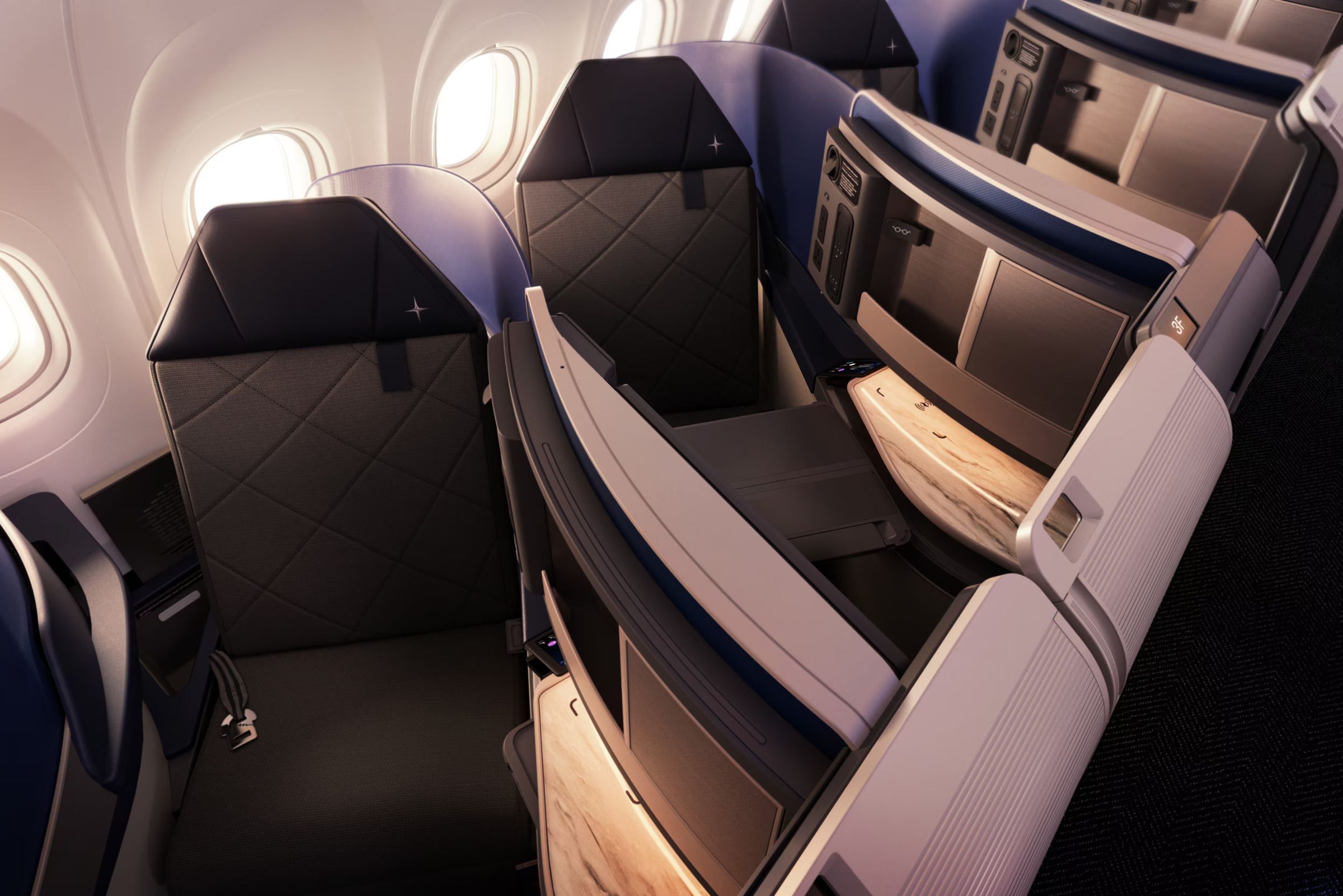 United A321 Polaris Business