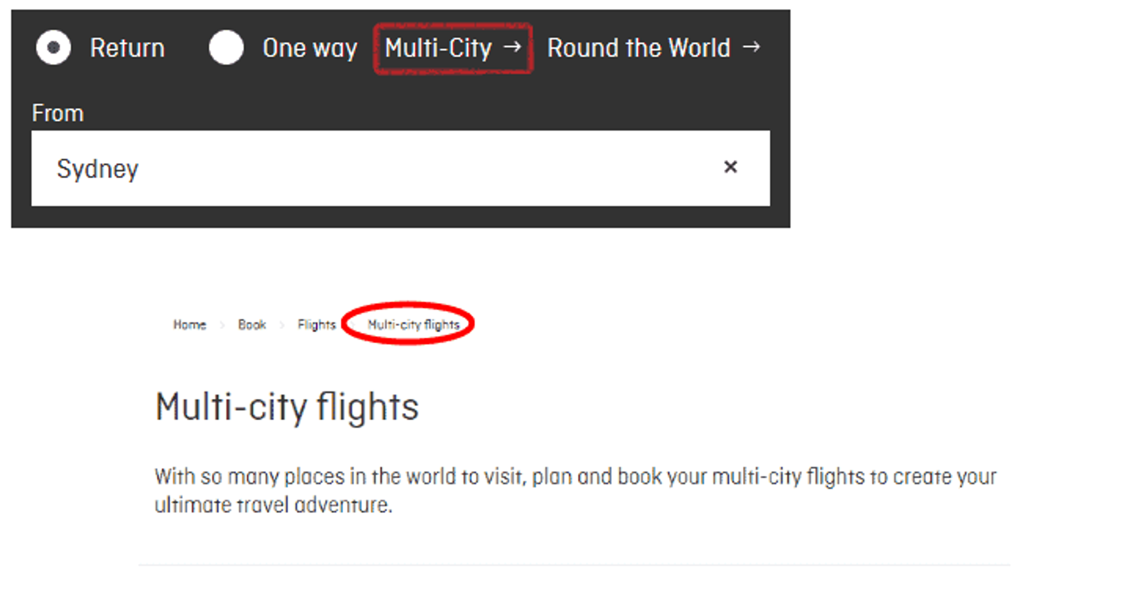 Qantas Round The World Points Booking Guide Booked flights