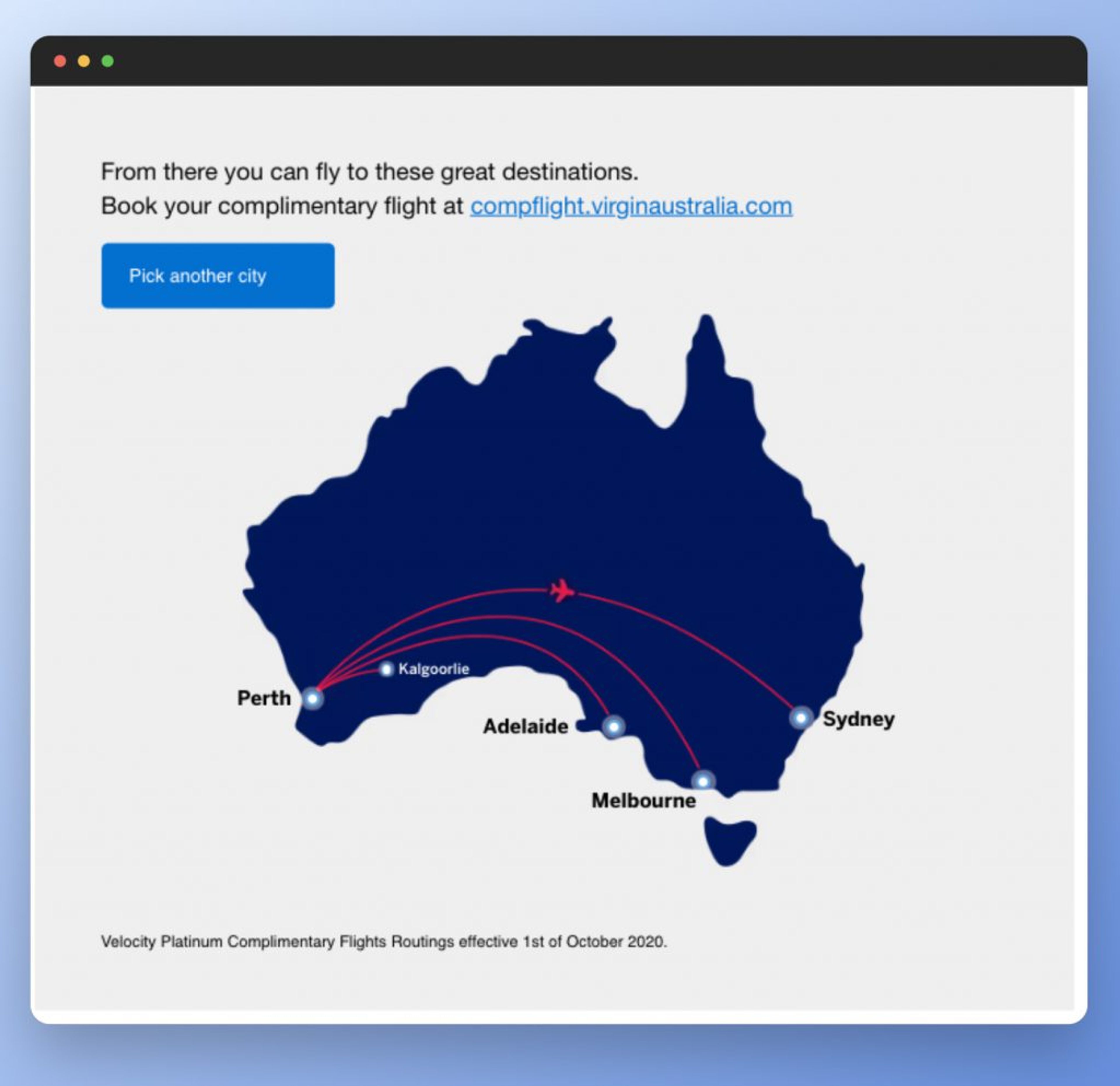 amex flight map