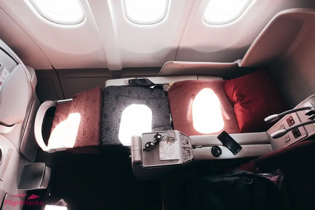 business class seat