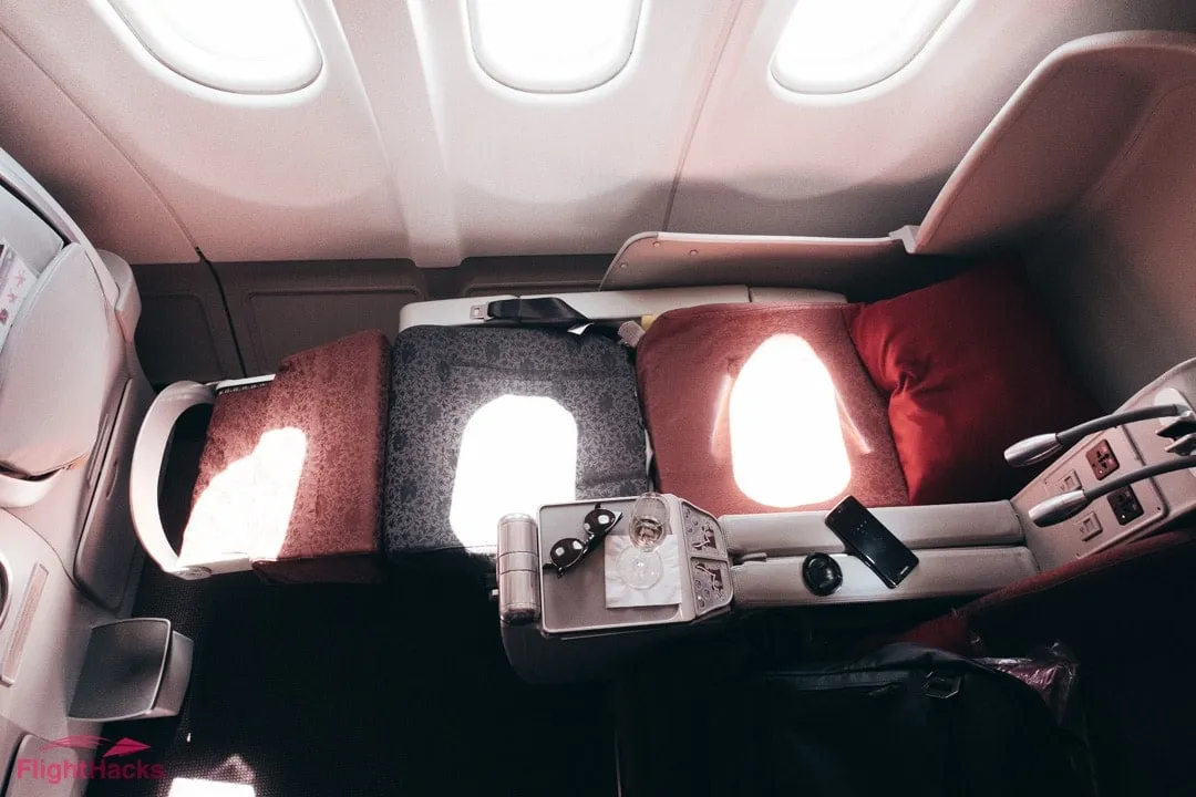 business class seat