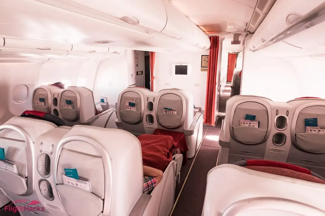 business class seat