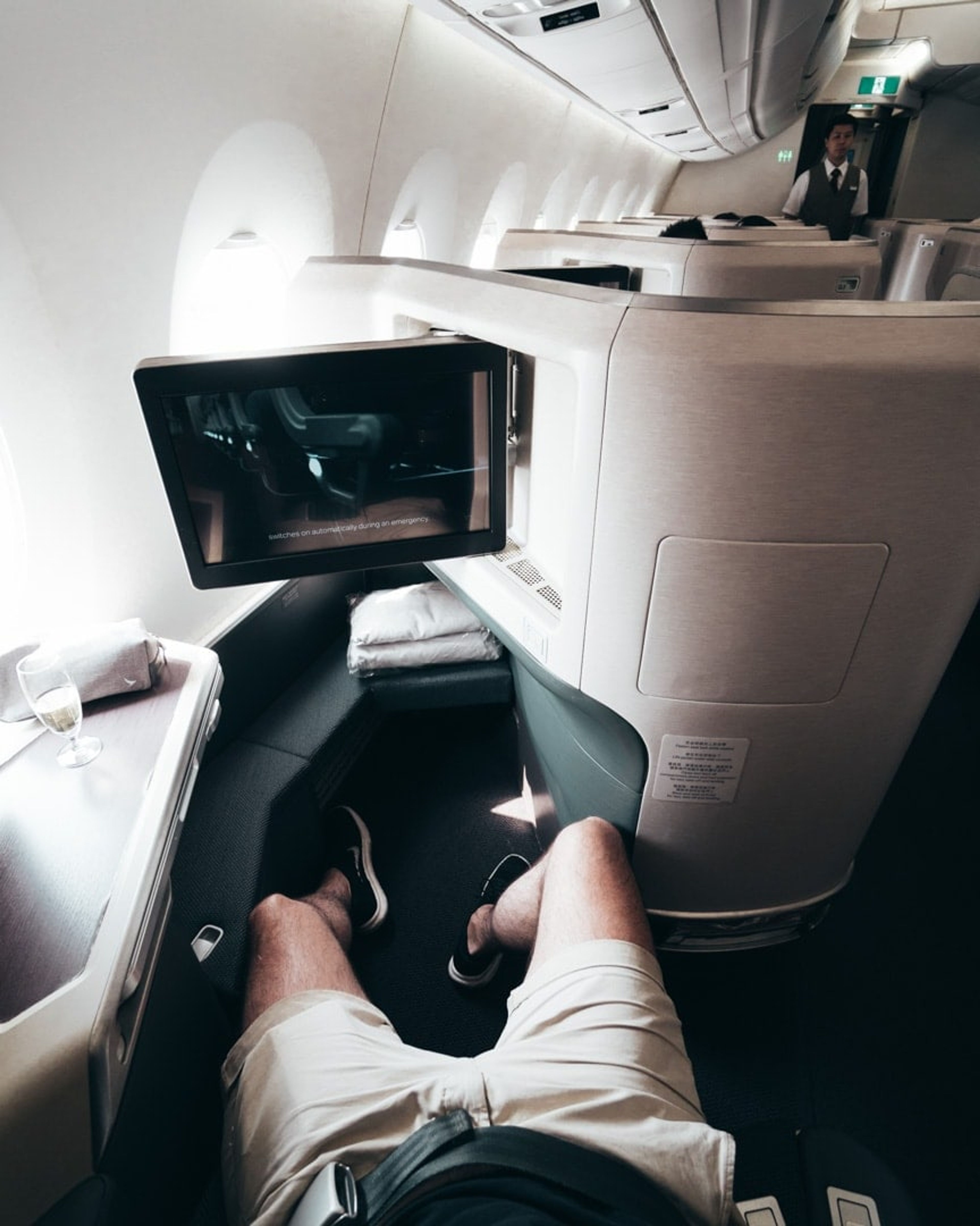 business class seat