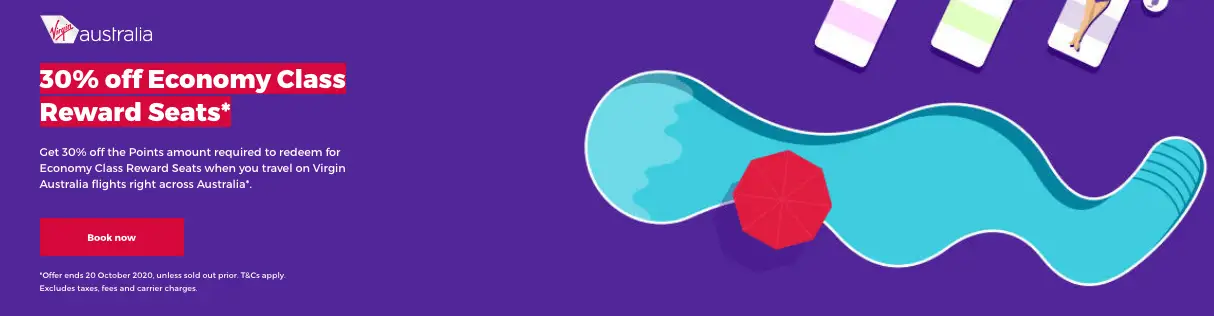 Virgin Australia’s Latest Promotions October 2020 Seat Rewards