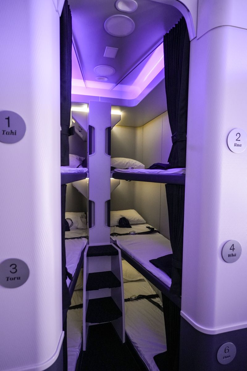 We Tried Air New Zealand's Skynest Bunk Beds